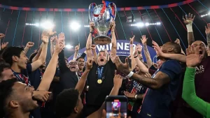 Luis Enrique led PSG to their first Champions League triumph